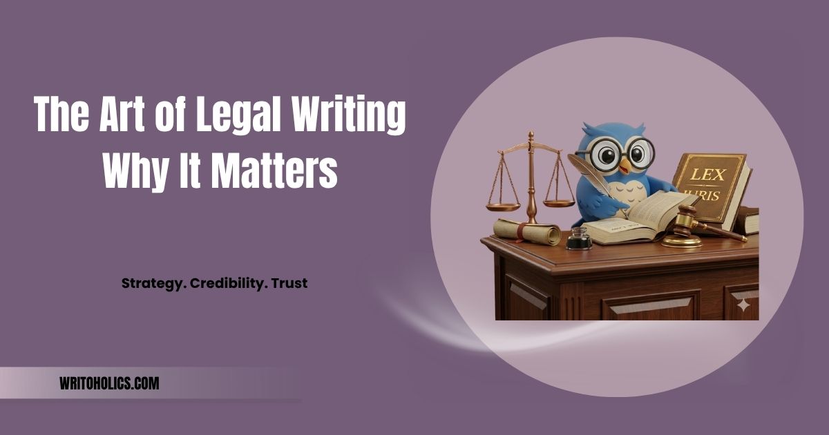 The Art of Legal Writing: Why It Matters